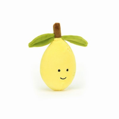 Jellycat Fabulous Fruit Lemon USA | 97352TKQC